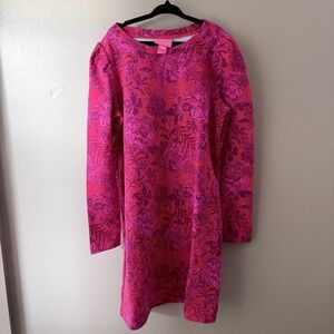 Lilly Pulitzer Fuchsia and Magenta Floral Dress